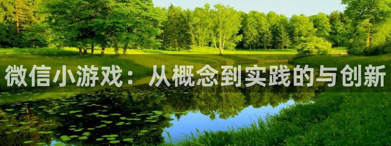 沐鸣娱乐2游戏说明：微信小游戏：从概念到实践的与创新