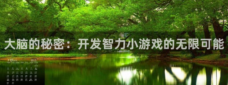 沐鸣娱乐2官网网址：大脑的秘密：开发智力小游戏的无限可能