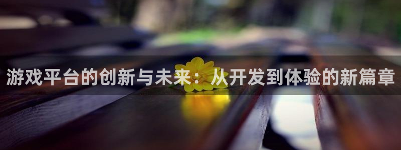 沐鸣2官网：游戏平台的创新与未来：从开发到体验的新篇章